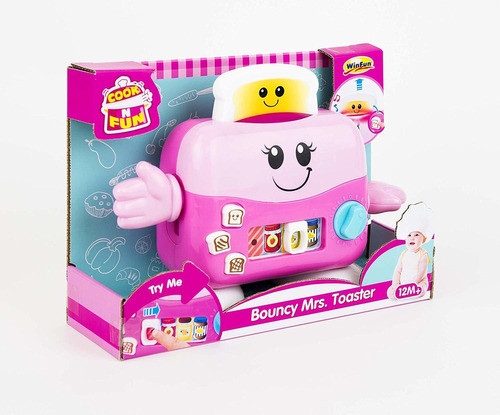 Brinquedo Didático Sra Torradeira Saltitante Yes Toys 0753g 1