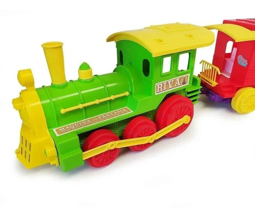 Tren Locomotora Con Vagon Grande Palermo Vicente Lopez 0