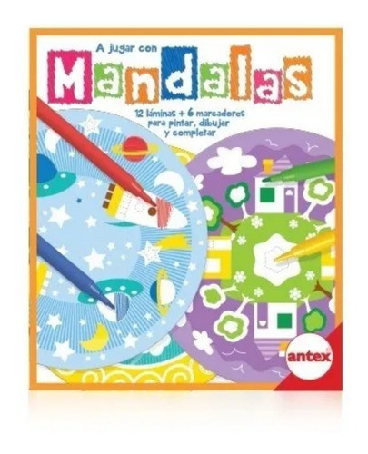 A Jugar Con Mandalas Antex 12 Laminas - Sharif Express 1
