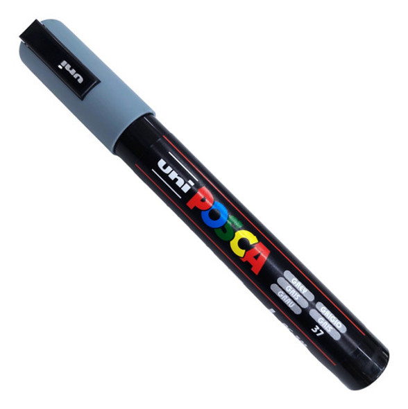 Marcadores Posca Pc-5 Color 37 Gris 1.8-2.5 Mm. 0
