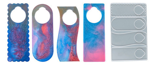 Molde Silicona Resina Epoxi Colgantes Pra Puerta X4 227x360 0