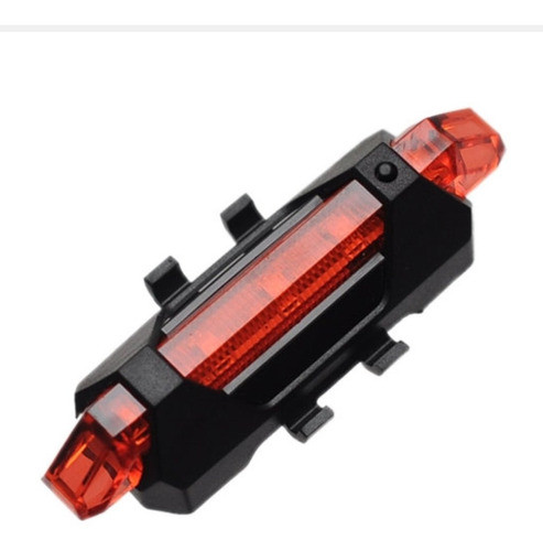 Flash Led Rojo Para Bicicleta Recargable Dc-918 Circuit 1