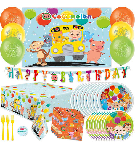 Fiesta De Cocomelón Para Niñas Y Niños De 1 A 0
