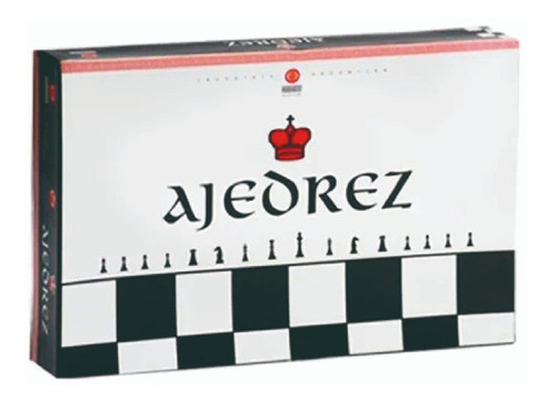 Juego De Mesa Ajedrez Clasico Plastico Habano 1090 Tablero C 0
