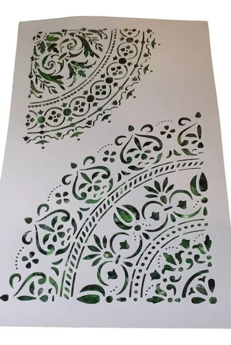 Stencil Esquinero O Cuarta Mandala 0