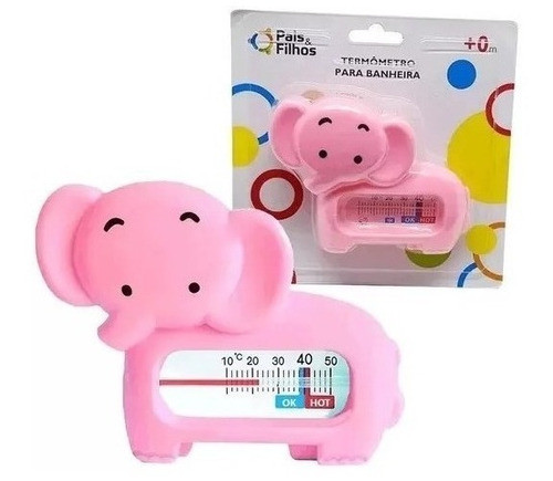 Termômetro Banheira Pais & Filhos Elefante +0 Meses 1