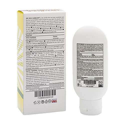 3ra Roca Bloqueador Solar Orgánico Natural Zinc Protector So 1