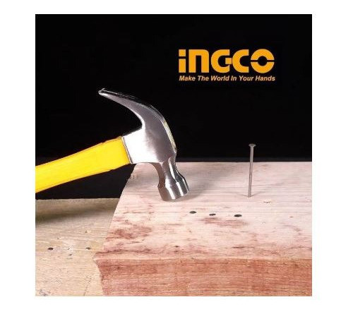 Martelo Unha Ingco Com Cabo De Fibra E Emborrachado Hchs8016 1