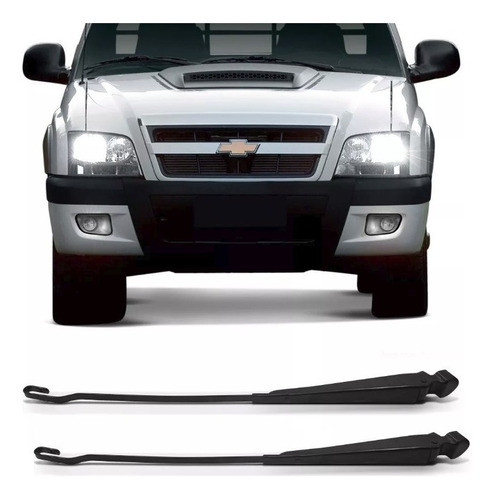Par Braço Limpador Parabrisa S10 Blazer 95 96 97 98 99 00 01 0