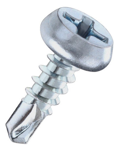 Tornillo Pan Framing Punta Mecha 7x7/16 200 Unidades 0
