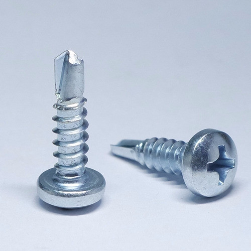 Tornillo Pan Framing Punta Mecha 7x7/16 200 Unidades 1