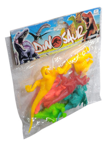Dinosaurios De Goma X 6 En Bolsa 364225 1