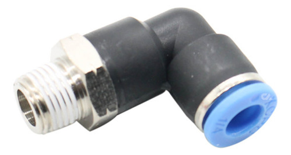 Conector Rapido Racor En L Manguera Ø3/8  Rosca Npt 1/4  Ca 0