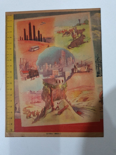 Antiguo Cuaderno El Mapa 14 Hojas 2 Laminas Coleccion 02 1