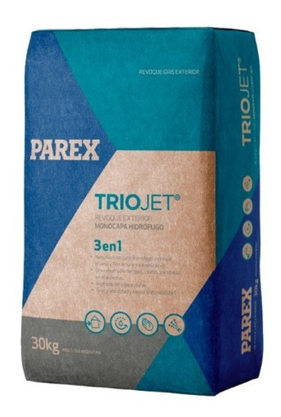 Parex Trio Jet X 30 Kg.  3 En 1  De Klaukol 0