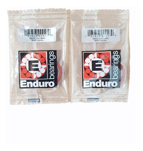 2 Rolamento Enduro 6803 Llu Max (17x26x5) Novo Original Nf-e 1