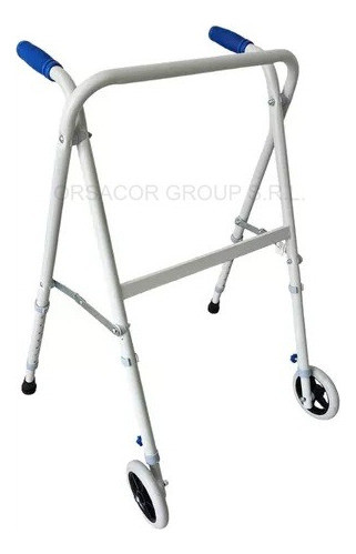 Andador Ortopédico Tijera Con Ruedas Plegable 1