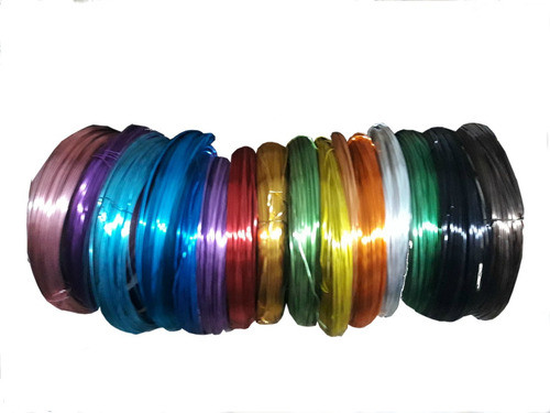Alambre Aluminio X25 Mt. Maleable Todos Los Colores Oferta!! 0