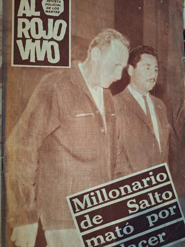 2 Antiguas Revistas Al Rojo Vivo ,a. Garcia Pintos Año 1966 1