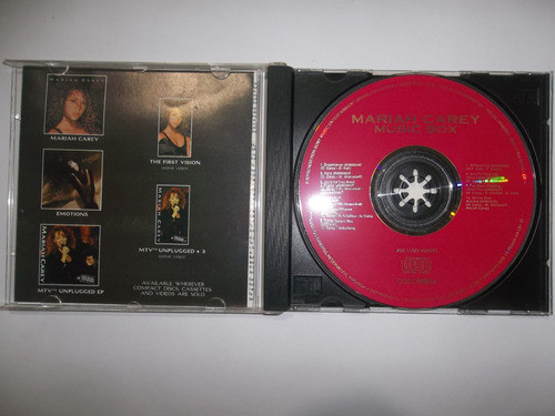 Cd Mariah Carey Music Box 1