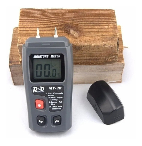 Medidor De Umidade De Madeira Display Lcd Digital 0