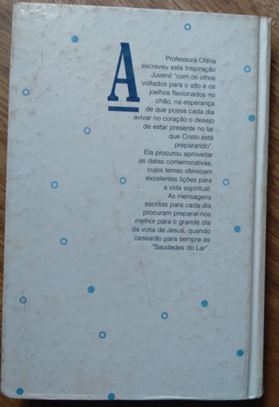 Ed Cpb Livro Saudades Do Lar / Ofélia W Moroz / Inspiração J 1