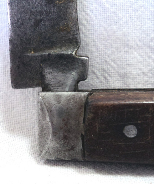 Antigua Navaja Con Dos Hojas Cuerpo Madera Cortaplumas G18 1