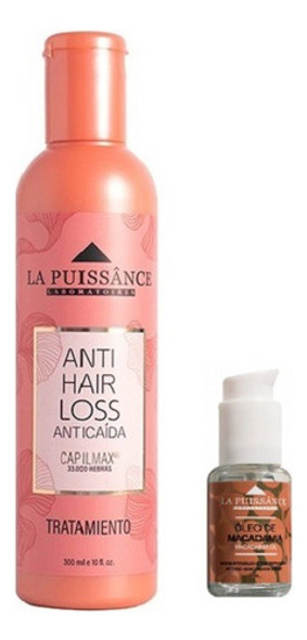 Tratamiento Hair Loss La Puissance 300ml +oleo  Macadamia 0 Tratamiento Hair Loss La Puissance 300ml +oleo  Macadamia 0