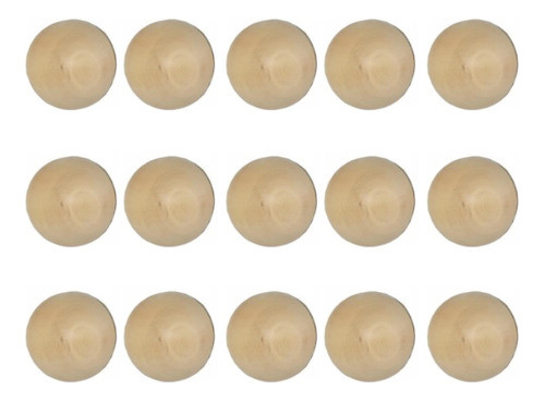 Pelotitas Madera Para Metegol X 30 Unidades 0
