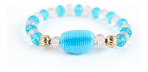 Pulseira Cosme E Damiao Búzios Cristal E Silicone 1