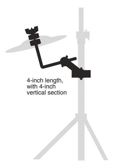 Extensor Para Prato Splash Com Clamp Gibraltar Sc-clac 1
