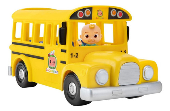 Jazwares Muñeco Cocomelon Musical Yellow Bus 1