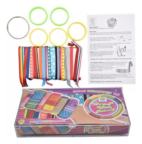 Set De Accesorios  Para Crear Pulseras De Plástico 1