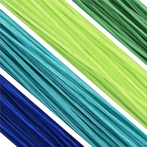 Material Elástico Beadalon Elonga, Verde, Lima, Azul Medio, 1