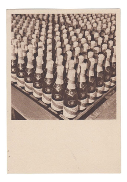 Antigua Postal Vino Champagne G H Mumm & Cie Vintage Francia 0