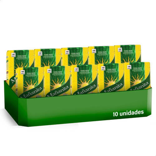 Yerba Mañanita 4 Flex Mate Libre Gluten Las Marias Pack X10u 1