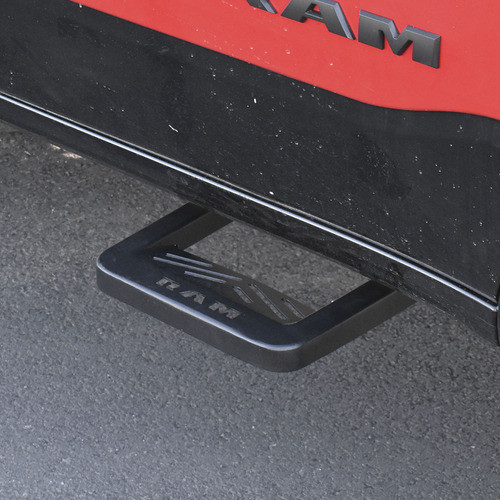 Par Estribo Preto Modelo Axk Tipo Bully Ram 1500 Rebel 2023 1