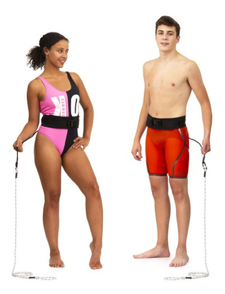 Combo Cinturón Estático De Natación Entrenamiento Neoprene 1 Combo Cinturón Estático De Natación Entrenamiento Neoprene 1