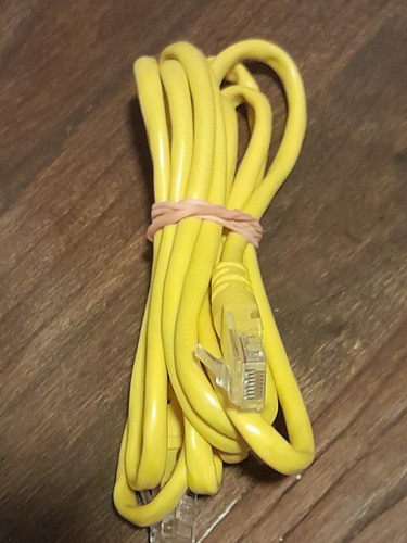 Cable De Red Ethernet Amarillo 1.9m 1