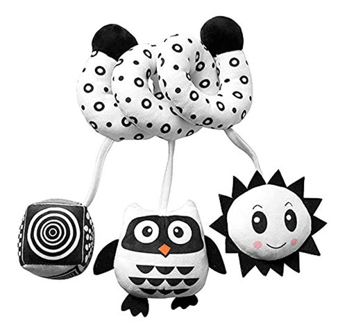 Ebrima Baby Pram Cuna Actividad Espiral Juguetes De Peluche 0