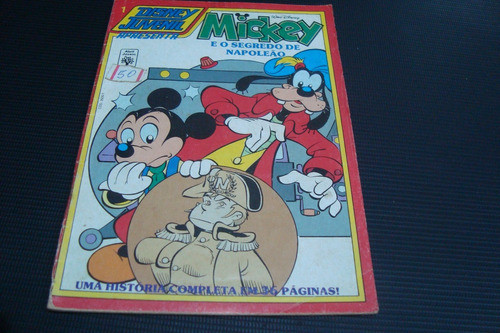 Gibi Abril Disney Juvenil 1 / Mickey Segredo De Napoleao 0