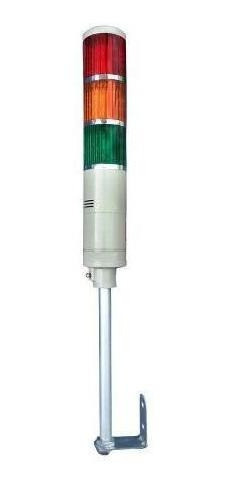 Kit C/2 Torre Luminosa 3 Cores Sem Pisca E Com Sonoro 220vca 0