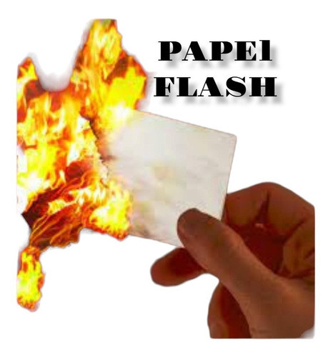 Papel Flash X 1 Magia Truco Fuego 0