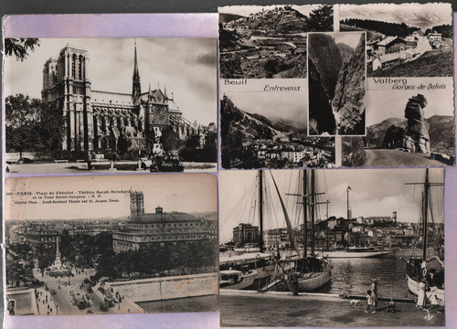 0428_lote De 12 Tarjetas Postales De Francia 0
