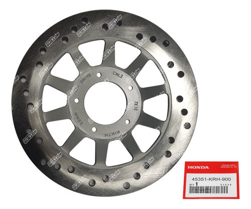 Disco Freno Honda Xr 150 L Xr 125 L Original Honda D1 0
