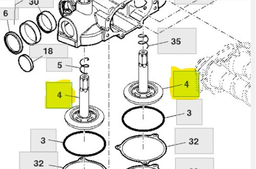 Eixo De Acionamento Cod: De19734 John Deere 1