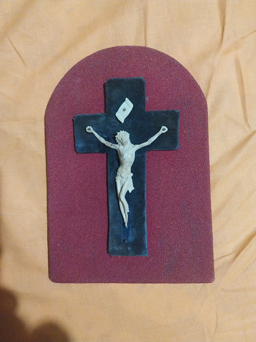 Crucifijo 14 X 20  Antiguo 0