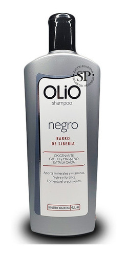 Olio Duo Shampoo Y Balsamo Negro Barro De Siberia X420ml 1