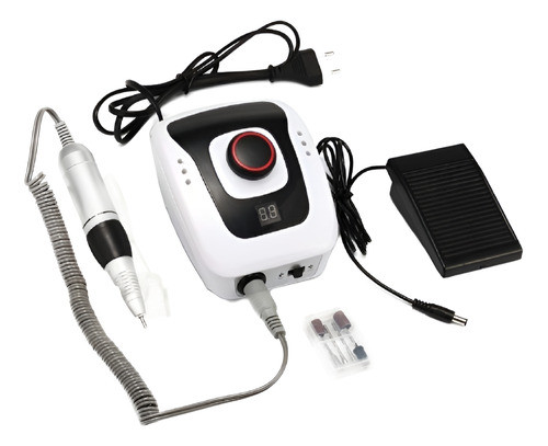 Torno Profesional 35000r Pedal Uñas Manos Píes Manicuria Cuo 0