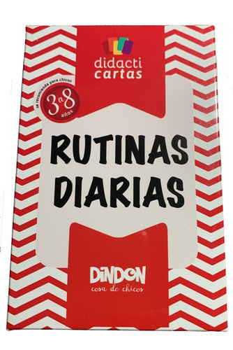 Didacticartas Rutinas Diarias (3 A 8 Años) - Dindon 0